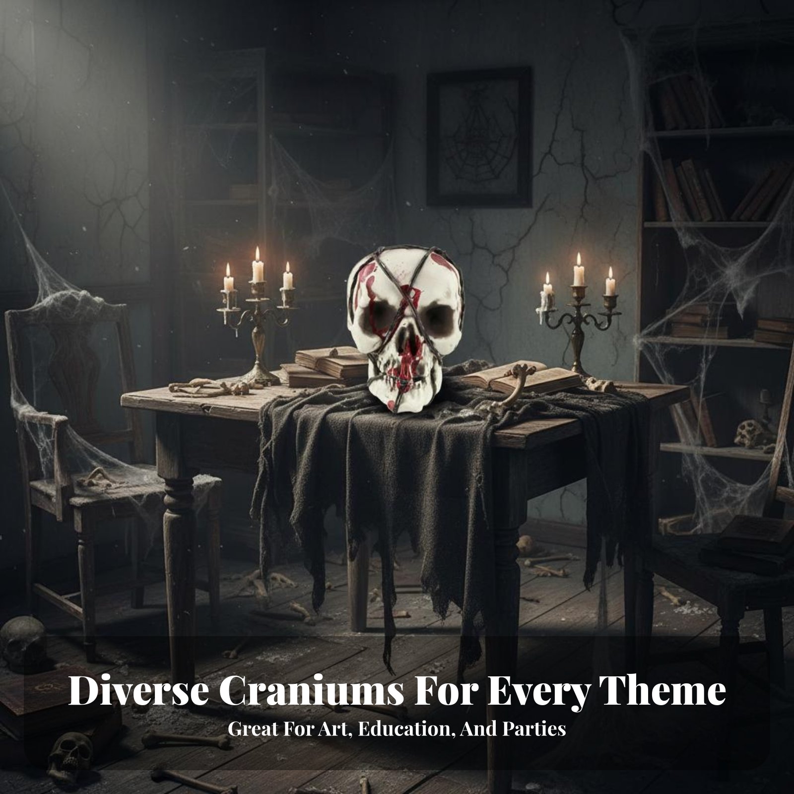 Realistic Skull Model Horror T - مراجعة Home Decor Light وسعره