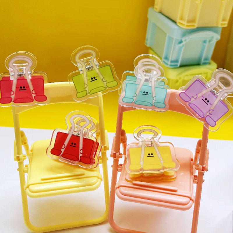 5pcs/set Cute Acrylic Clip Fun - مراجعة Home Decor Emoji وسعره