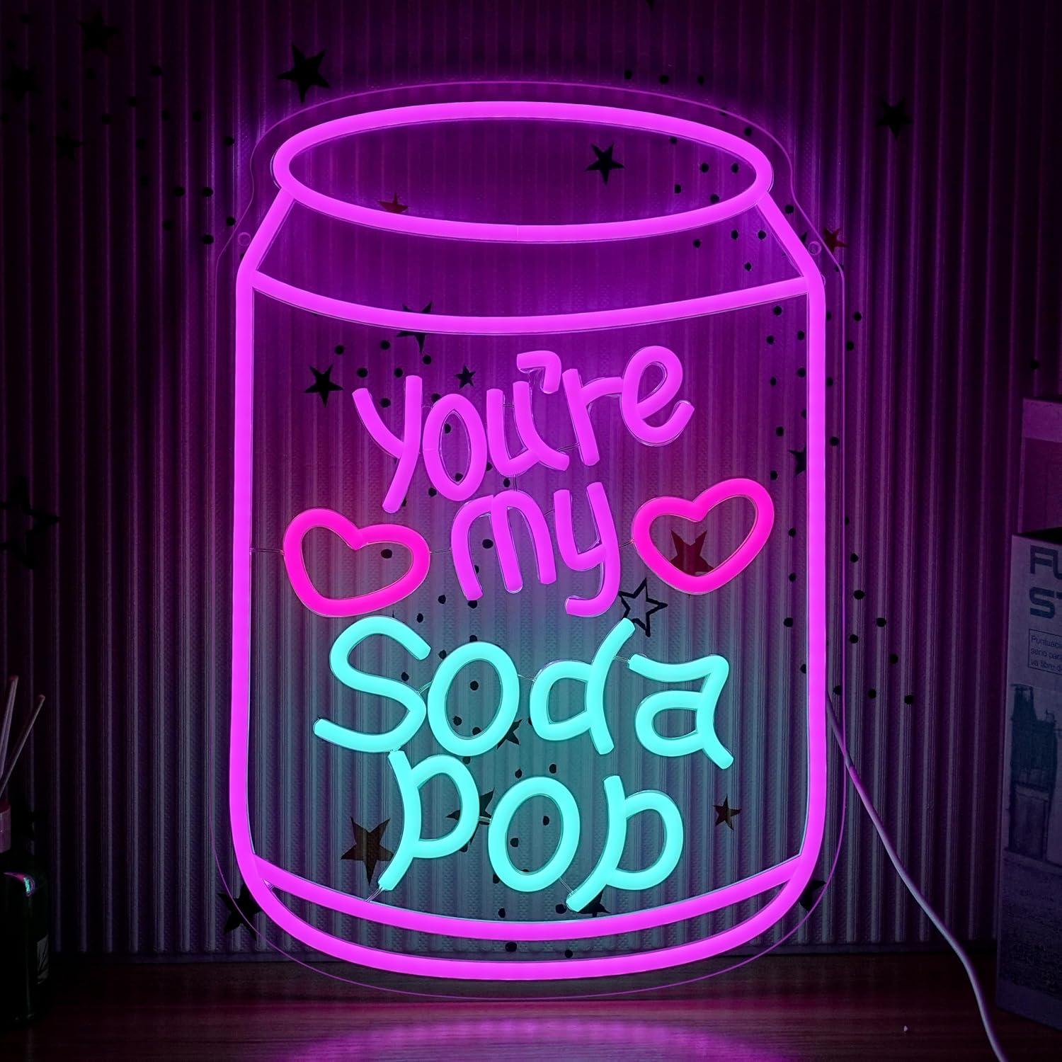 Romantic Neon Sign Dimmable LE - مراجعة Home Decor Light وسعره