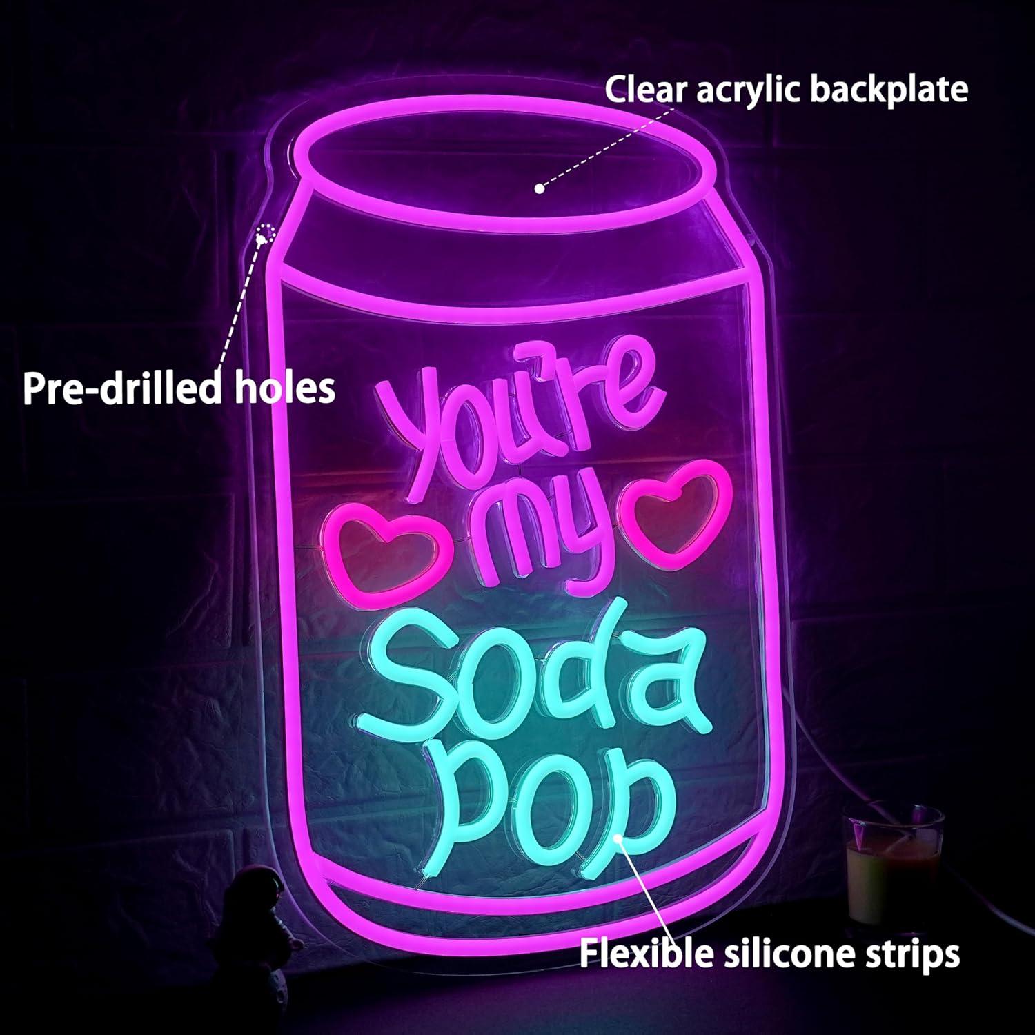 Romantic Neon Sign Dimmable LE - مراجعة Home Decor Light وسعره