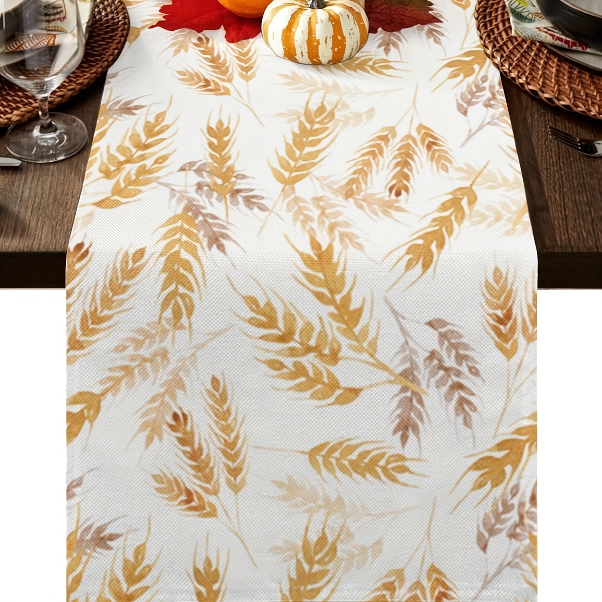 1 Piece Harvest Theme Table Ru - مراجعة Home Decor Market وسعره