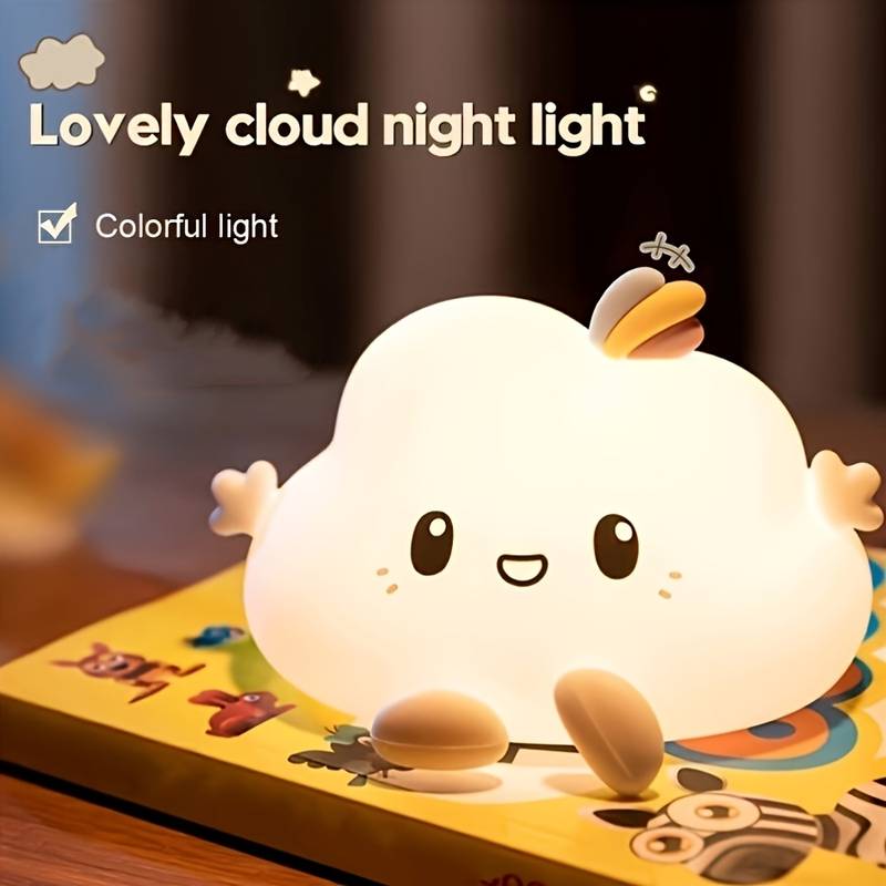 Cloud Night Light,Touch-Contro - مراجعة Home Decor Light وسعره
