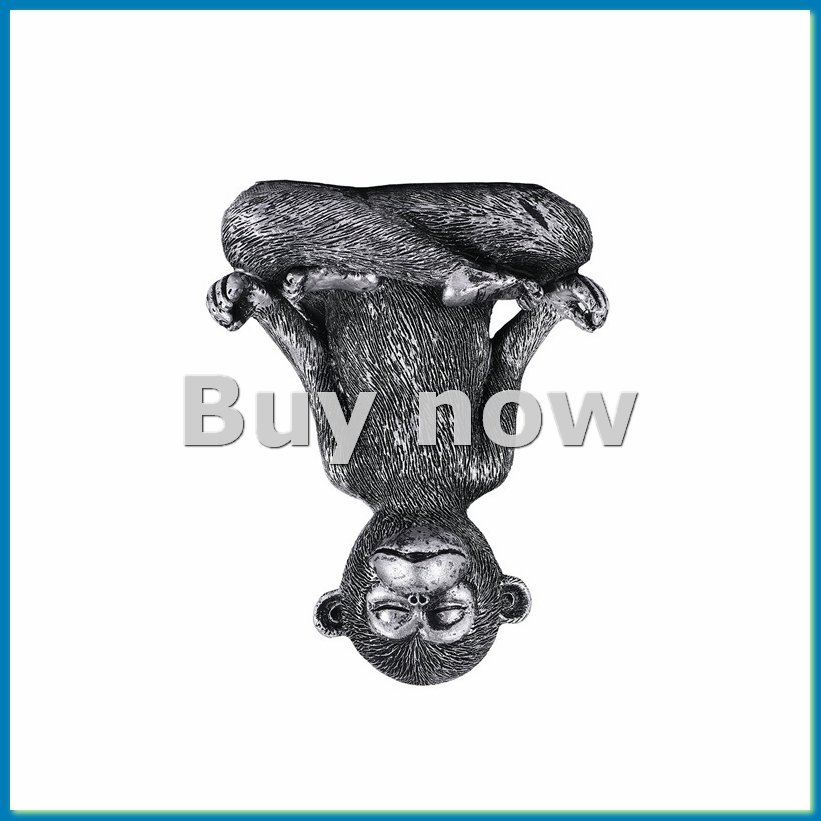 Meditating Monkey Statue Resin - مراجعة Home Decor Resin وسعره