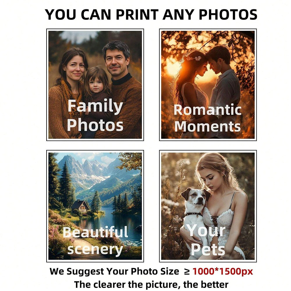 1pc Frameless Personalize Cust - مراجعة Home Decor Foto وسعره
