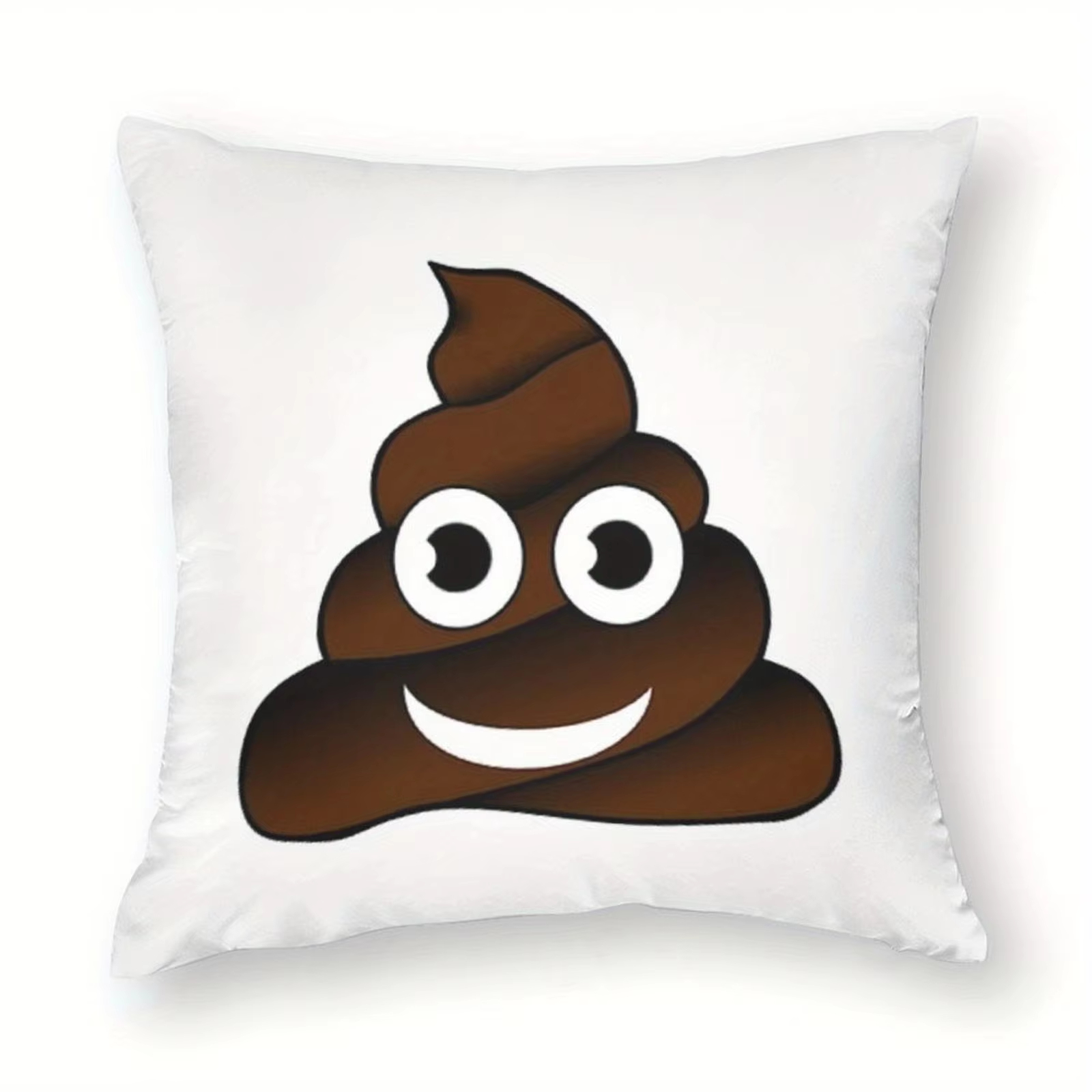 Double Sided Funny Poop Pillow - مراجعة Home Decor Emoji وسعره