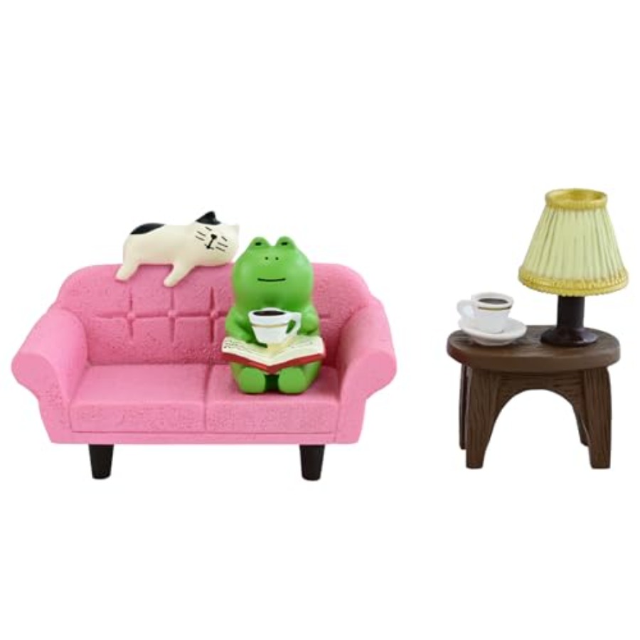 Cute Mini Frog Figurine with S - مراجعة Home Decor Resin وسعره